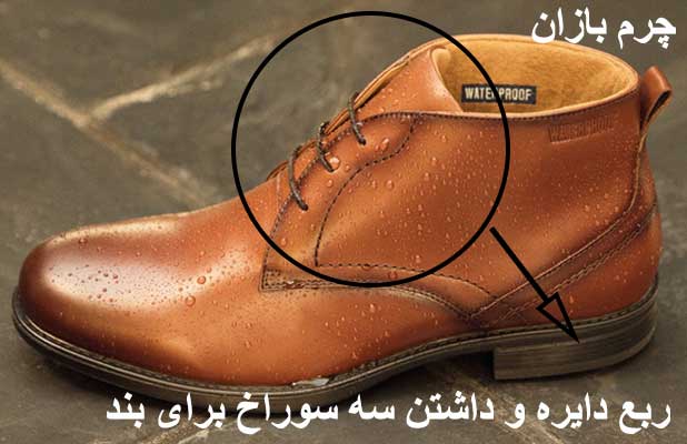 نیم بوت چوکا - انواع نیمبوت مردانه - چرم بازان