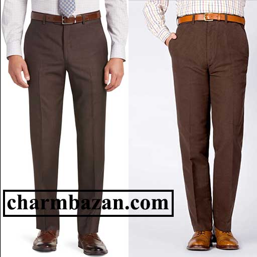 ست کردن کفش با شلوار پارچه ای مردانه