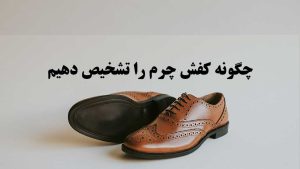 نحوه تشخیص کفش چرم اصل