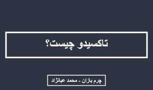 تاکسیدو چیست؟ _ چرم بازان _ محمد عبانژاد