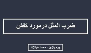 ضرب المثل درمورد کفش - charmbazan
