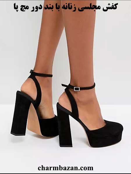 کفش زنانه پاشنه بلند _ چرمبازان