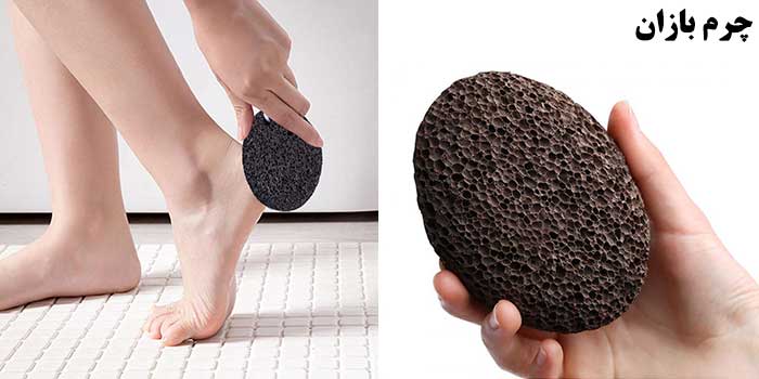 سنگ پا برای درمان ترک پا _ چرم بازان