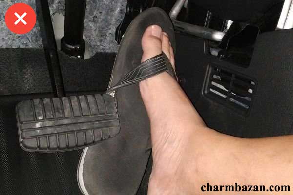 آیا رانندگی با دمپایی جریمه دارد؟_چرم بازان