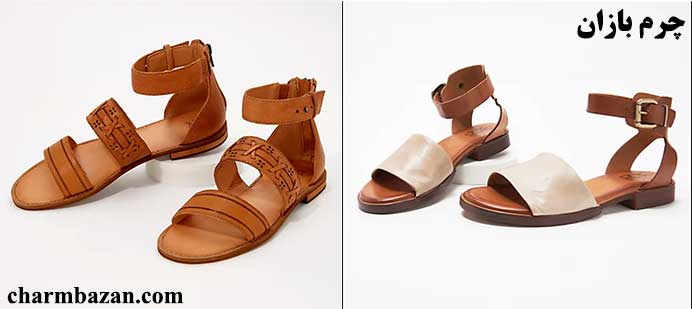 انواع صندل زنانه_چرم بازان