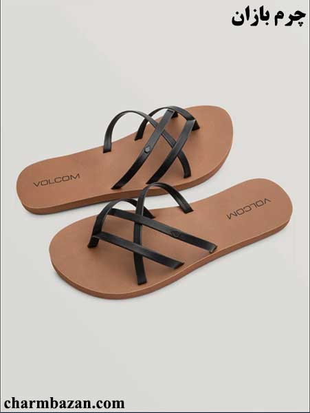 کفش صندل تخت_چرمبازان_چرم بازان